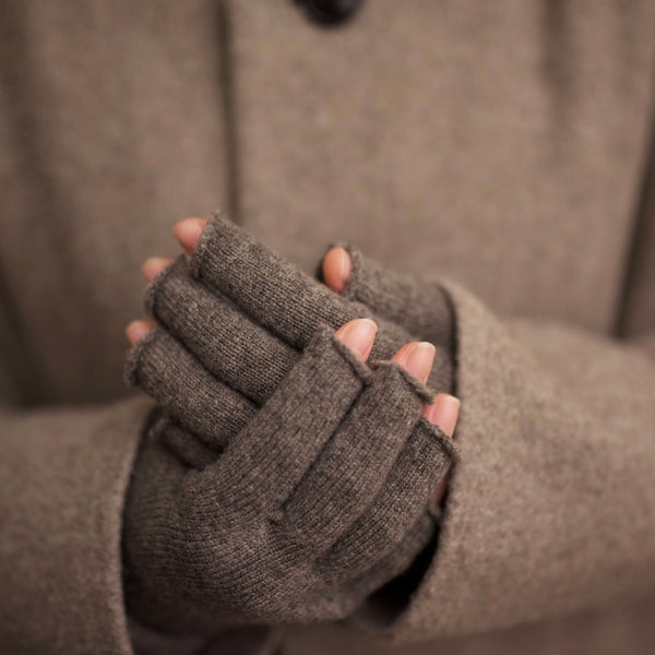 NISHIGUCHI KUTSUSHITA - Teni Merino Wool Hand Gloves
