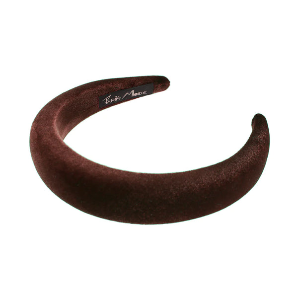 Paris Mode - Padded Velvet Headband 3cm