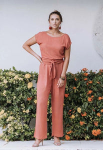 HUMIDITY - CAPRI JUMPSUIT - TERRACOTTA