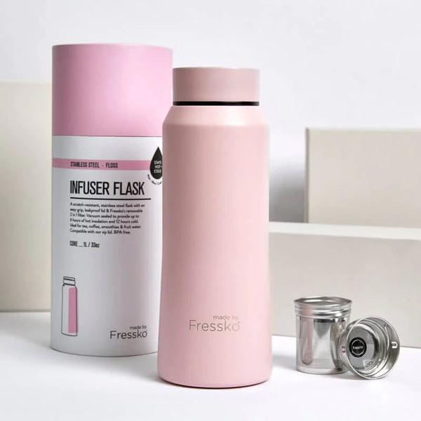 Made By Fressko - Insulated Stainless Steel - CORE 1 Litre + Sip Lid