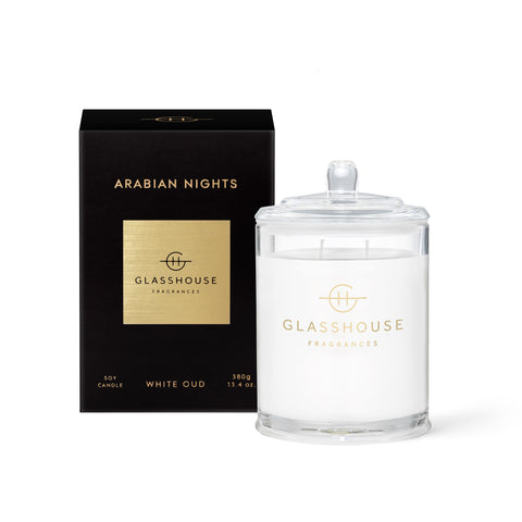 GLASSHOUSE - ARABIAN NIGHTS Candle 380g