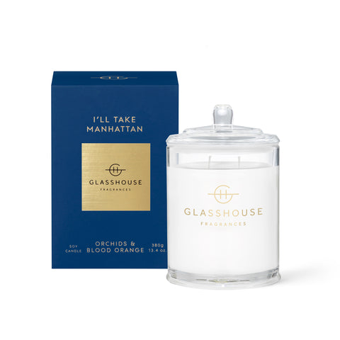 GLASSHOUSE -  I'LL TAKE MANHATTAN Candle 380g