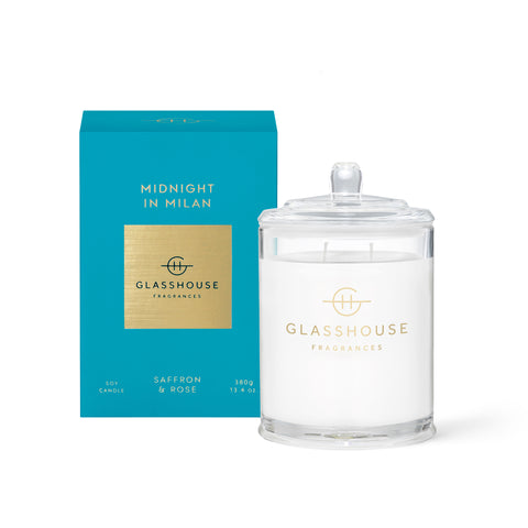 GLASSHOUSE - MIDNIGHT IN MILAN Candle 380g
