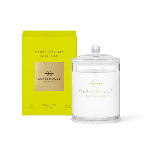 GLASSHOUSE - MONTEGO BAY RHYTHM Candle 380g