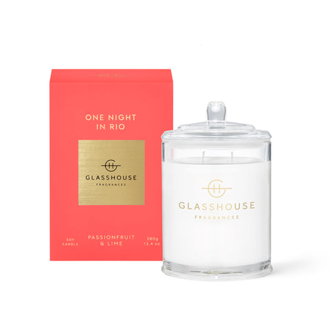 GLASSHOUSE - ONE NIGHT IN RIO Candle 380g