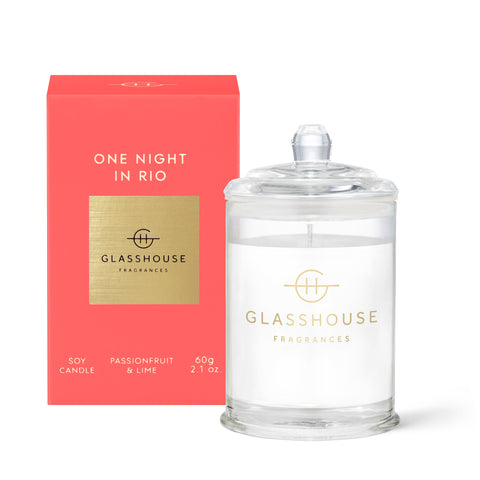 GLASSHOUSE - ONE NIGHT IN RIO Candle 60g