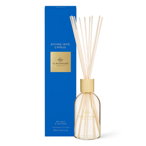 GLASSHOUSE - DIVING INTO CYPRUS Diffuser 250ml