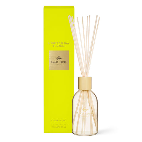 GLASSHOUSE -  MONTEGO BAY RHYTHM Diffuser 250ml