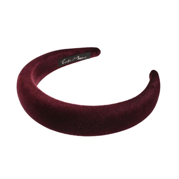 Paris Mode - Padded Velvet Headband 3cm