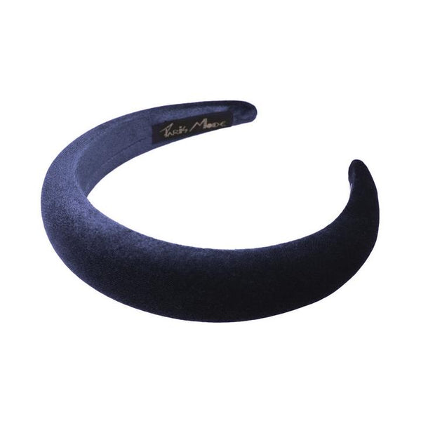 Paris Mode - Padded Velvet Headband 3cm