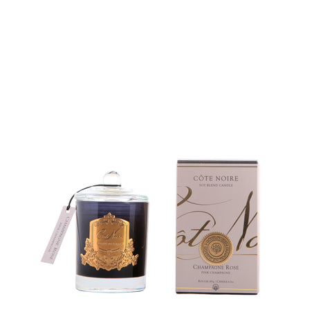 COTE NOIRE - 185G SOY BLEND CANDLE - PINK CHAMPAGNE