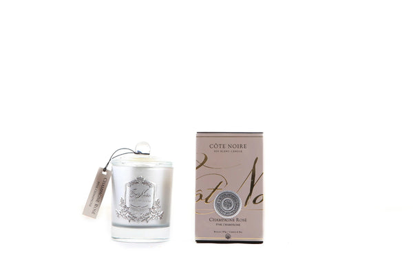 COTE NOIRE - 185G SOY BLEND CANDLE - PINK CHAMPAGNE