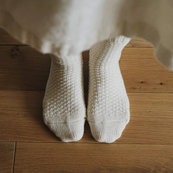 NISHIGUCHI KUTSUSHITA - Wool Cotton Boot Socks