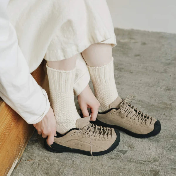 NISHIGUCHI KUTSUSHITA - Wool Cotton Boot Socks