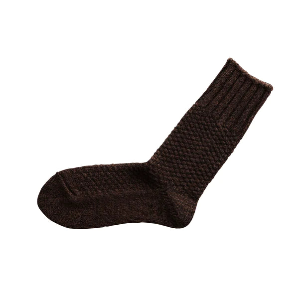 NISHIGUCHI KUTSUSHITA - Wool Cotton Boot Socks