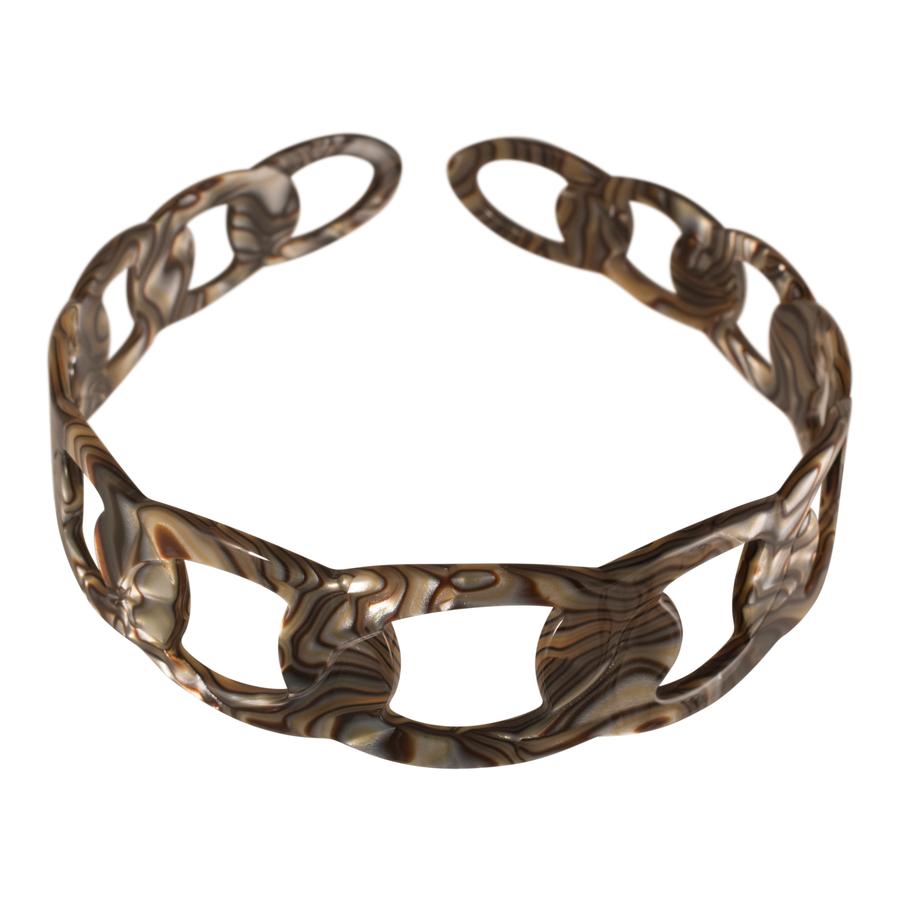 Paris Mode - Chain Headband - Onyx