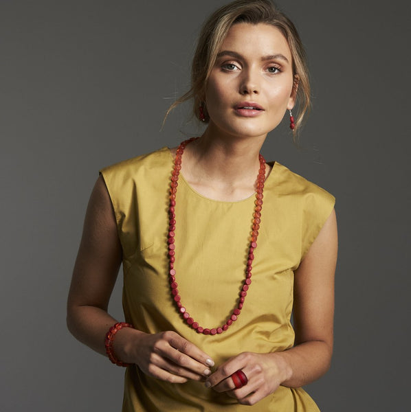 Polka Luka - Silk Road Long Combination Necklace