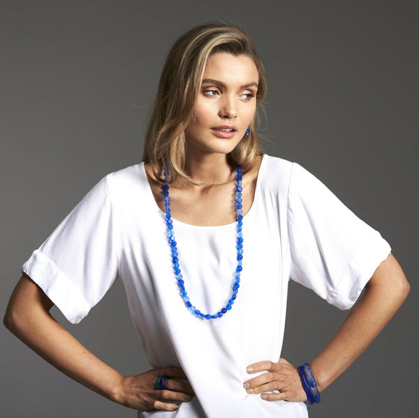 Polka Luka - Silk Road Long Single Necklace