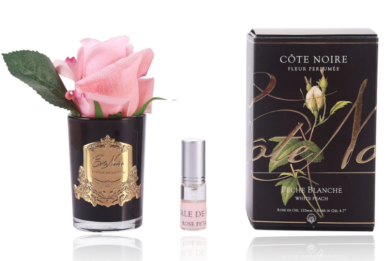 COTE NOIRE - PERFUMED NATURAL TOUCH ROSE BUD - WHITE PEACH