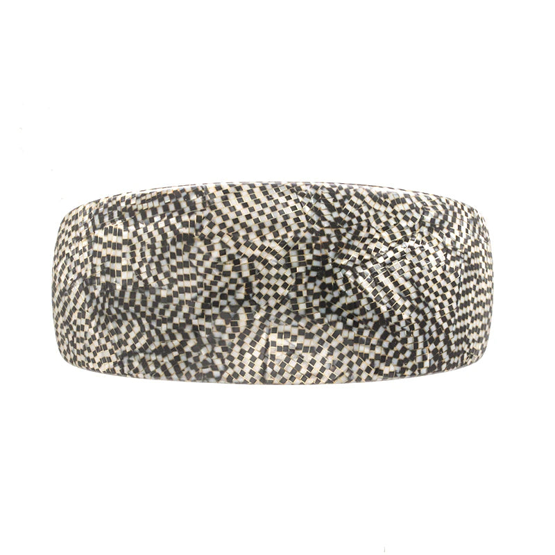 Paris Mode - Barrel XL Hair Clip - Damier