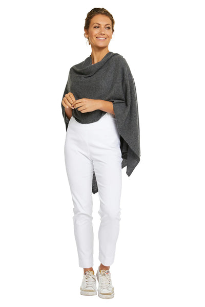Cashmere Topper - Graphite