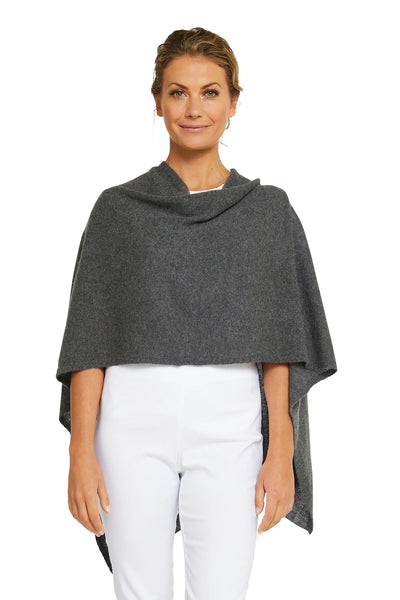 Cashmere Topper - Graphite