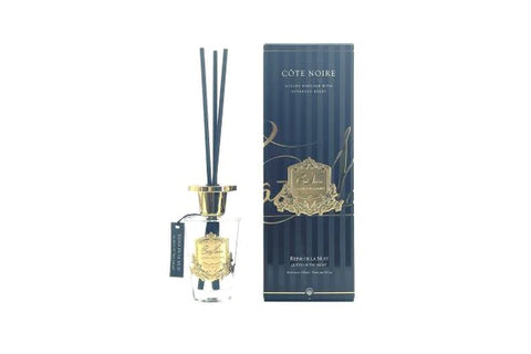 COTE NOIRE - 150ML DIFFUSER SET - QUEEN OF THE NIGHT - GOLD