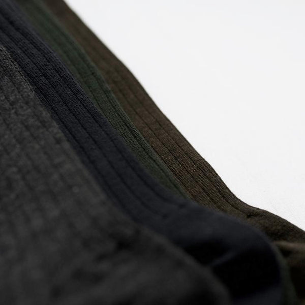 NISHIGUCHI KUTSUSHITA - Praha Merino Wool High Sock